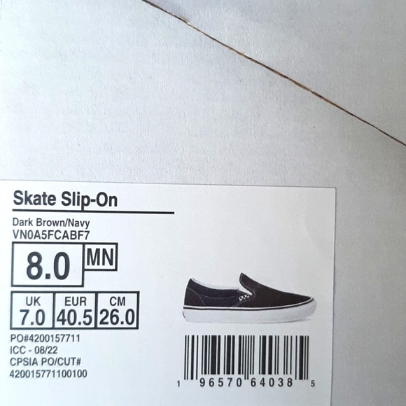 Vans Skate Slip-On's *NWT in Box* - Picture 11 of 12